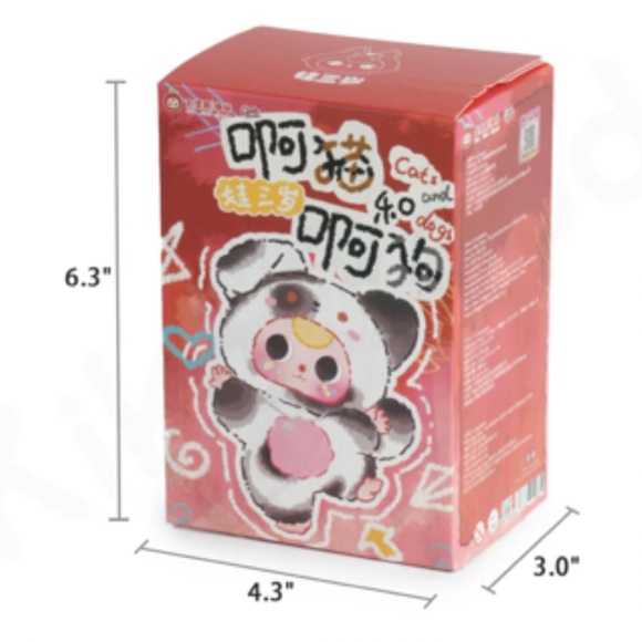 NEW Baby Three Cats & Dogs Blind Box Plush Pendants (2 unopened boxes) - Picture 12 of 14